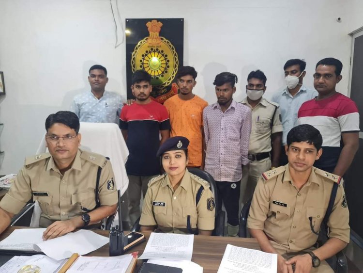 कोरमी ग्राम के बलवा तथा हत्या के प्रकरण में सिरगिट्टी पुलिस ने फरार आरोपियों को किया गिरफ्तार