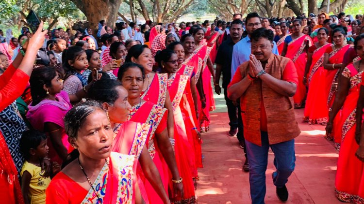 स्वस्थ पंचायत सम्मेलन जन संवाद कार्यक्रम में शामिल हुए संसदीय सचिव यू. डी. मिंज