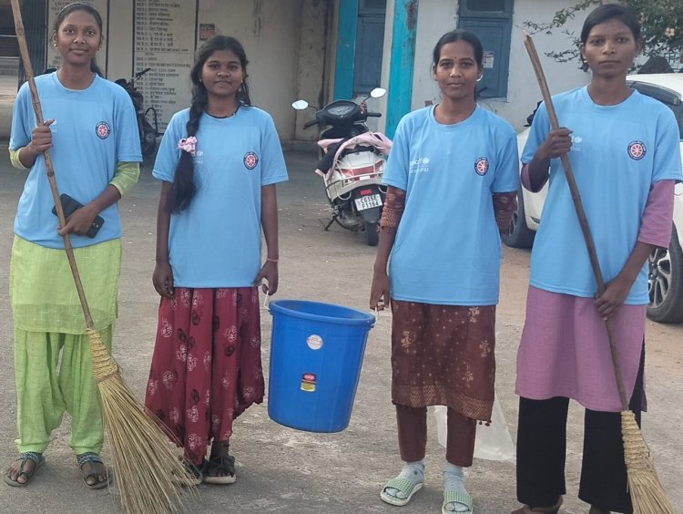 एनएसएस एवं यूनिसेफ का ग्राम संपर्क अभियान आयोजित