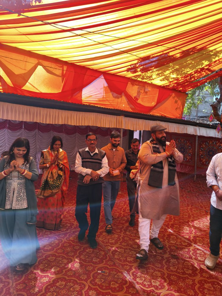 प्रबल प्रताप सिंह जूदेव जी ने जशपुर जिले के प्रतिष्ठित शिक्षाविद डॉक्टर विजय रक्षित जी के भतीजे के विवाह के पावन पर्व पर उनके आवास पर आयोजित मांगलिक कार्यक्रम में सम्मिलित होकर बधाई एवं शुभकामनाएं प्रेषित कीं।।